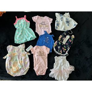 baby girls 0-3 MONTHS spring summer bundle